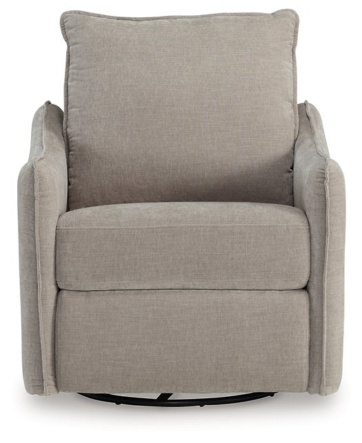 McBurg Swivel Power Recliner - Half Price Furniture