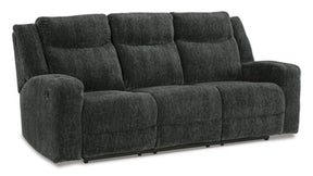 Martinglenn Reclining Sofa with Drop Down Table - Half Price Furniture