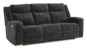 Martinglenn Power Reclining Sofa with Drop Down Table - Half Price Furniture