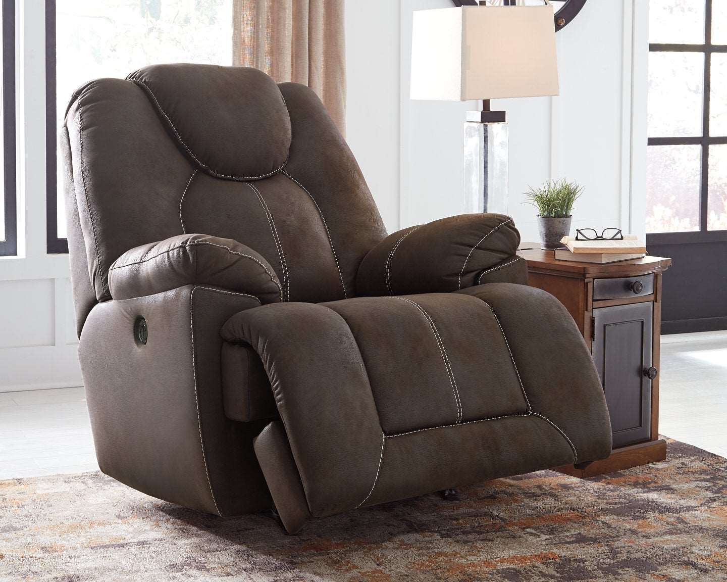 Warrior Fortress Power Recliner - Half Price Furniture