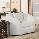 Rainn Upholstered Tight Back Chair Latte Half Price Furniture