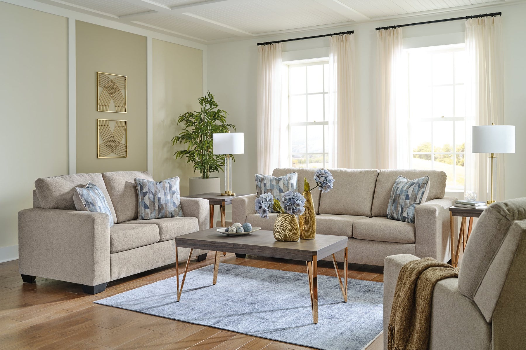 Deltona Living Room Set - Half Price Furniture