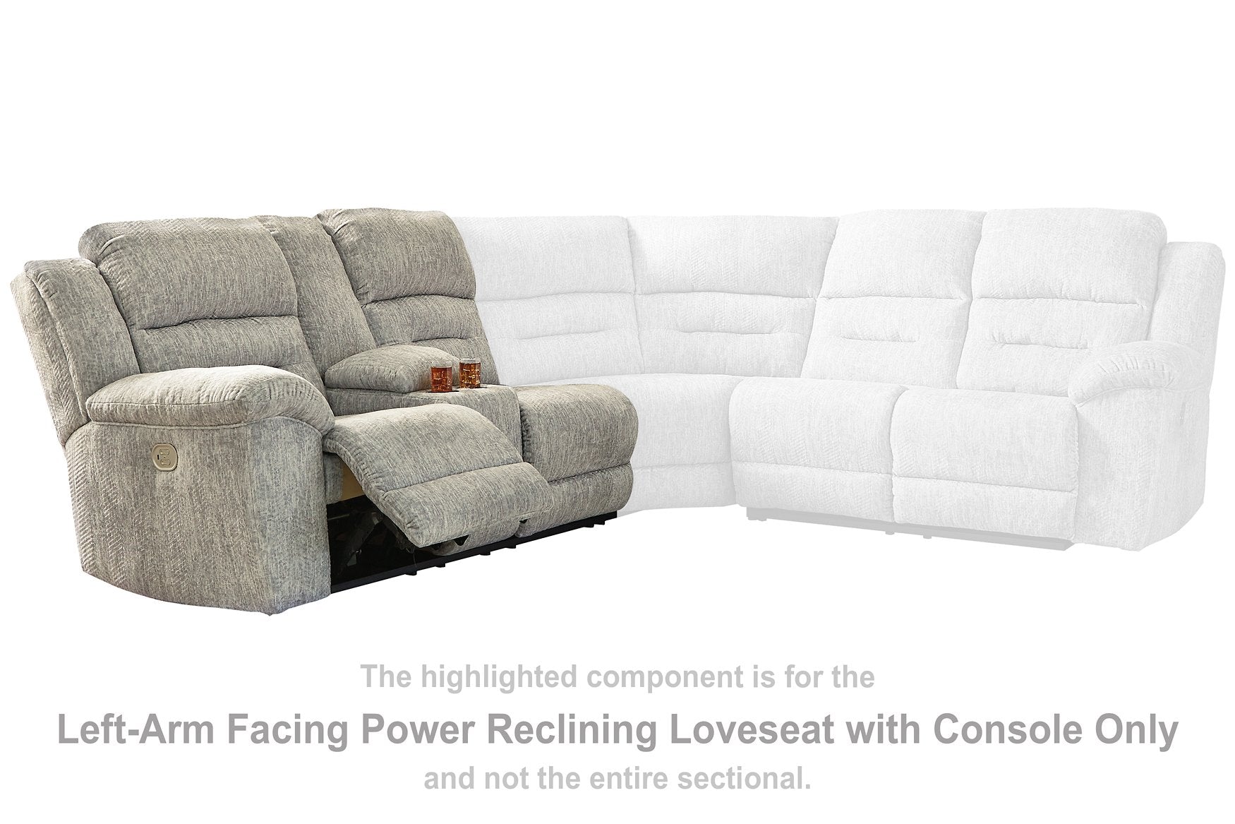 Family Den 3-Piece Power Reclining Sectional - Half Price Furniture