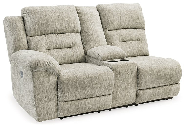 Family Den Power Reclining Sectional - Half Price Furniture