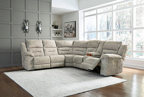 Family Den Power Reclining Sectional - Half Price Furniture