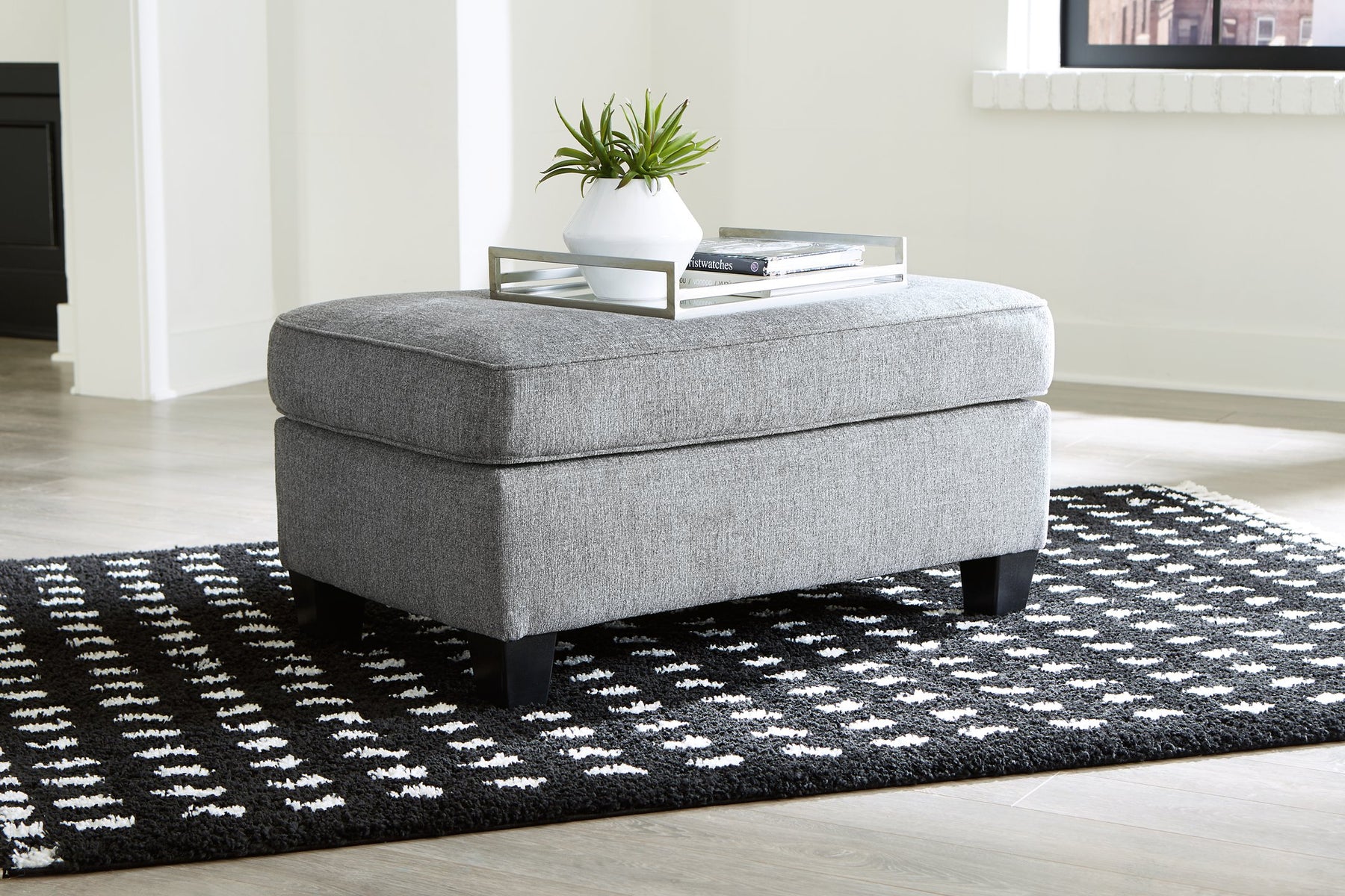 Mathonia Ottoman - Half Price Furniture