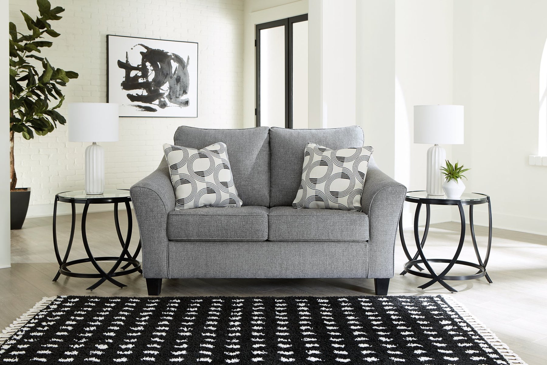 Mathonia Loveseat - Half Price Furniture