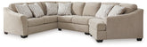 Brogan Bay 3-Piece Sectional with Cuddler Half Price Furniture