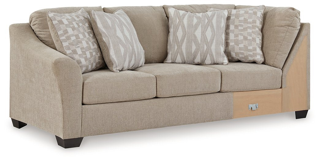 Brogan Bay 3-Piece Sectional with Cuddler - Half Price Furniture