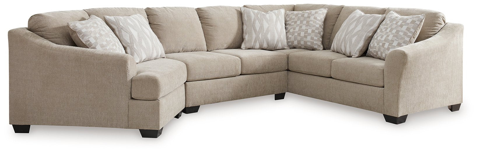 Brogan Bay 3-Piece Sectional with Cuddler - Half Price Furniture