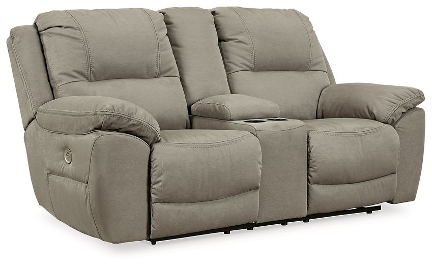 Next-Gen Gaucho Power Reclining Loveseat with Console - Half Price Furniture