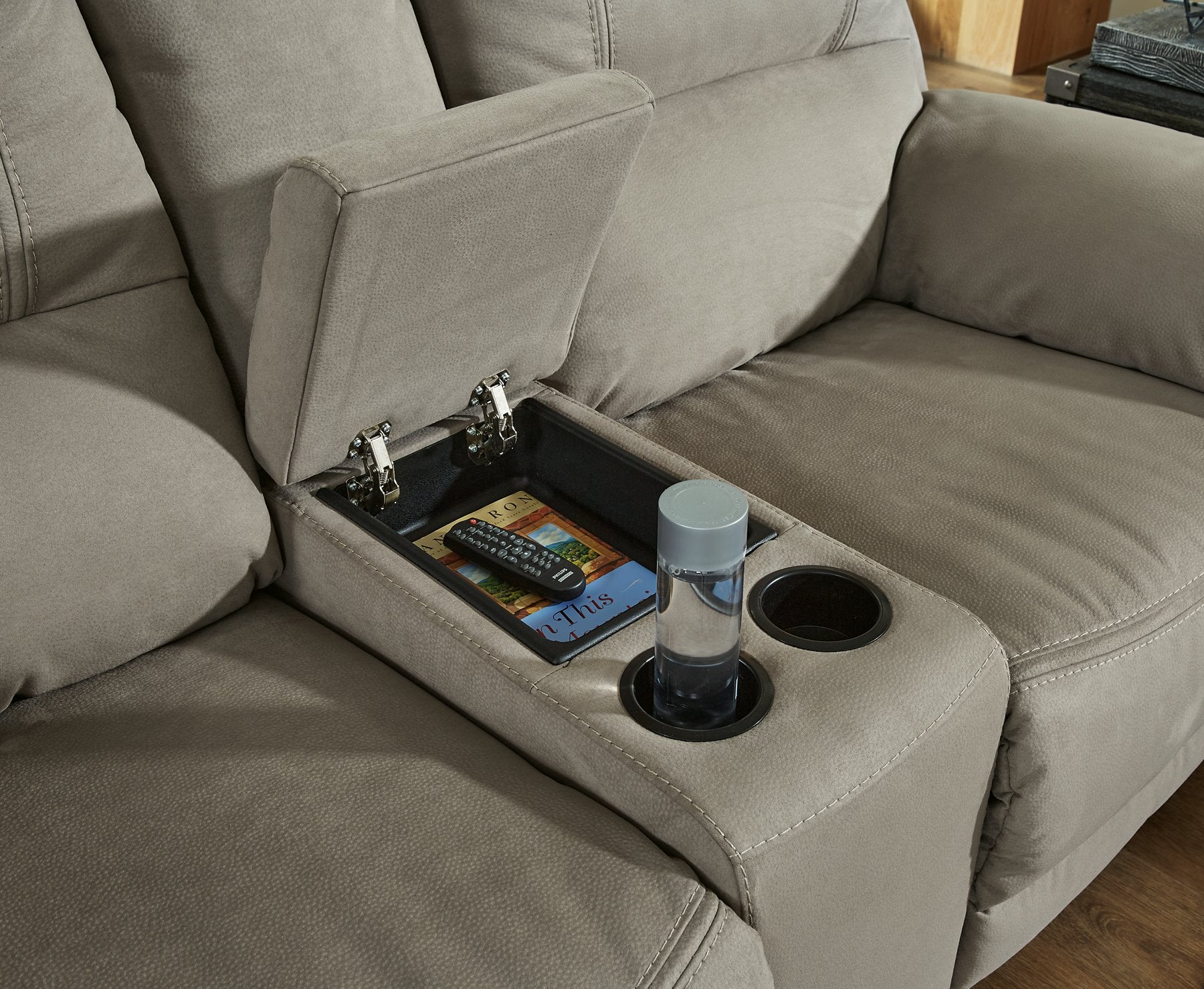 Next-Gen Gaucho Reclining Loveseat with Console - Half Price Furniture