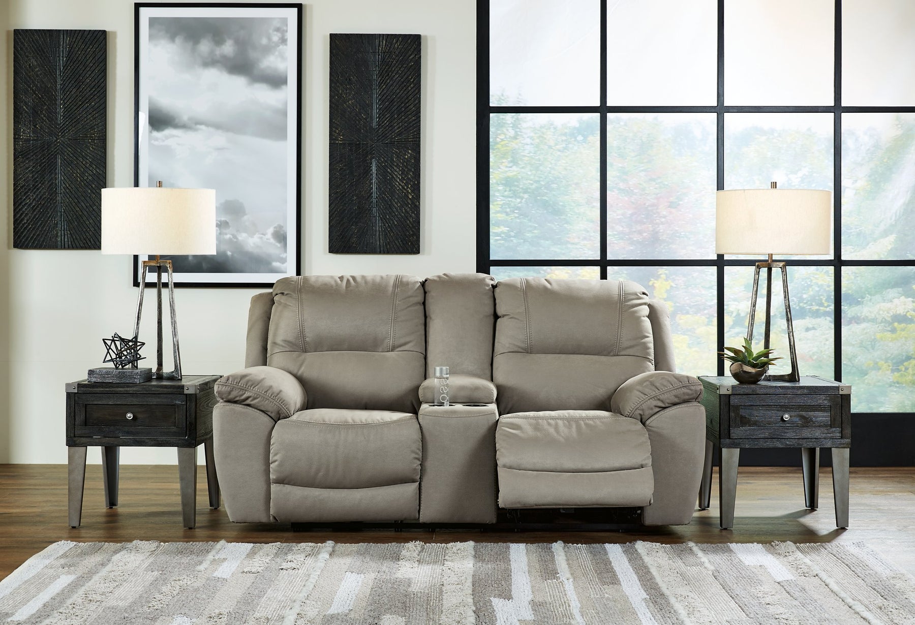 Next-Gen Gaucho Power Reclining Loveseat with Console - Half Price Furniture