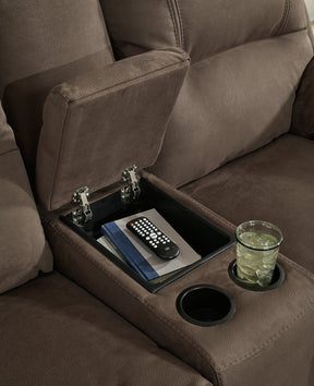 Next-Gen Gaucho Reclining Loveseat with Console - Half Price Furniture