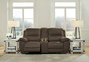 Next-Gen Gaucho Reclining Loveseat with Console - Half Price Furniture