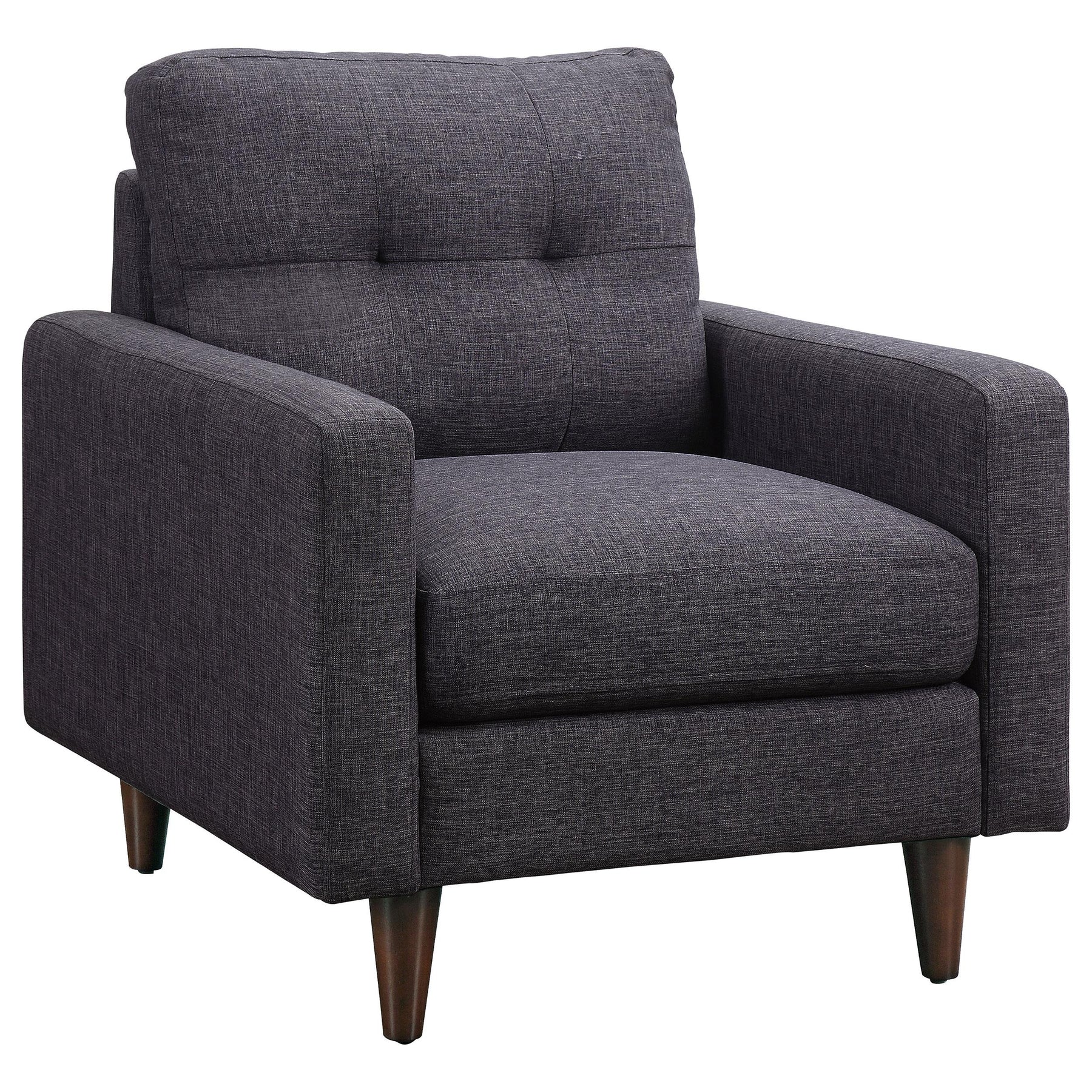 Watsonville Tufted Back Chair Grey Half Price Furniture