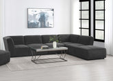 Sunny Upholstered 6-piece Modular Sectional Dark Charcoal Half Price Furniture