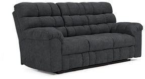 Wilhurst Reclining Sofa with Drop Down Table - Half Price Furniture