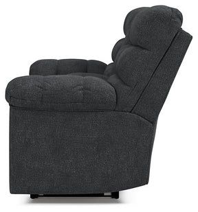 Wilhurst Reclining Loveseat with Console - Half Price Furniture