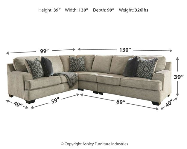 Bovarian Sectional - Half Price Furniture