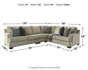 Bovarian Sectional - Half Price Furniture