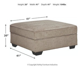 Bovarian Ottoman - Half Price Furniture