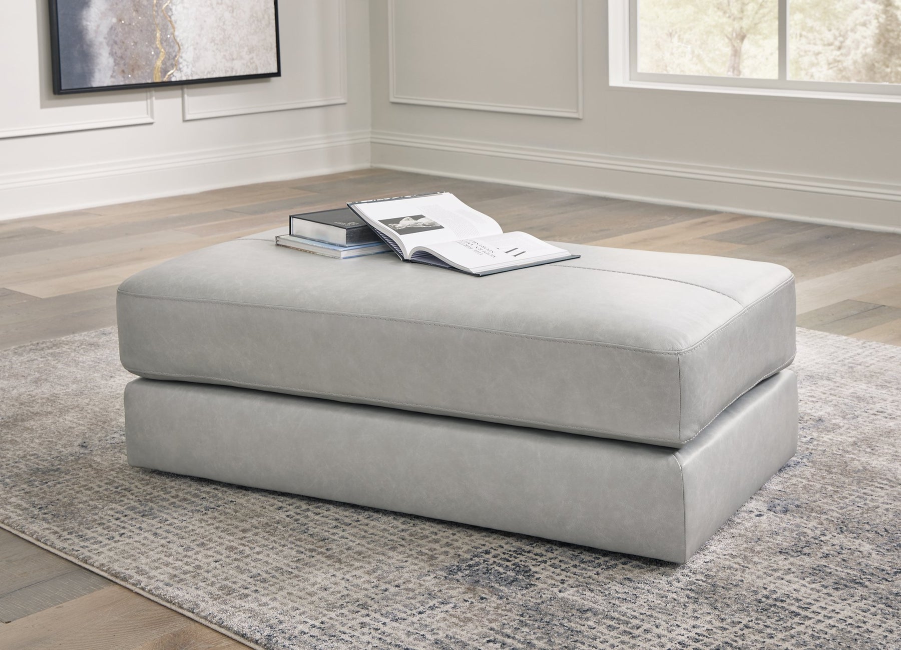 Amiata Oversized Accent Ottoman - Half Price Furniture