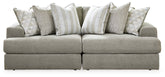 Avaliyah Sectional Loveseat Half Price Furniture