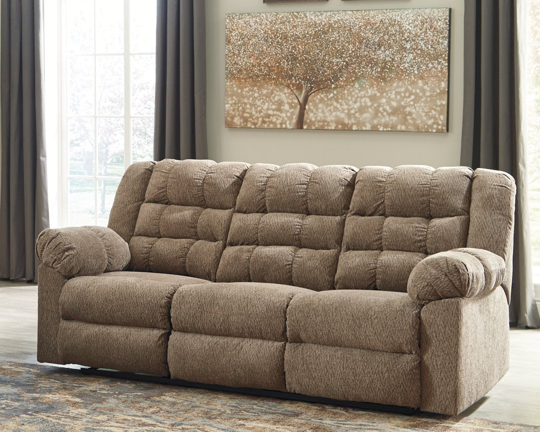 Workhorse Reclining Sofa - Half Price Furniture