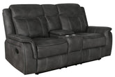 Lawrence Upholstered Tufted Back Motion Loveseat Half Price Furniture