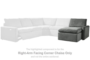 Hartsdale Power Reclining Sectional with Chaise - Half Price Furniture