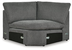 Hartsdale Power Reclining Sectional with Chaise - Half Price Furniture