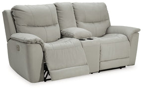 Next-Gen Gaucho Power Reclining Loveseat with Console - Half Price Furniture