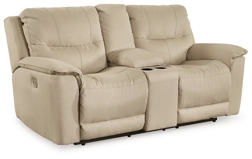 Next-Gen Gaucho Power Reclining Loveseat with Console - Half Price Furniture