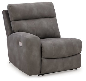 Next-Gen DuraPella Power Reclining Sectional Loveseat with Console - Half Price Furniture