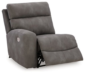 Next-Gen DuraPella Power Reclining Sectional Loveseat with Console - Half Price Furniture