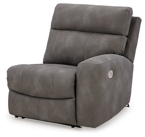 Next-Gen DuraPella Power Reclining Sectional Loveseat with Console - Half Price Furniture