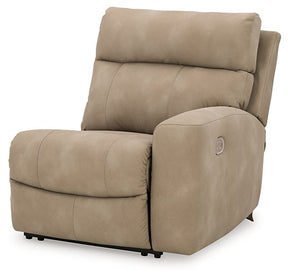 Next-Gen DuraPella Power Reclining Sectional Loveseat with Console - Half Price Furniture