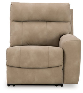 Next-Gen DuraPella Power Reclining Sectional Loveseat with Console - Half Price Furniture