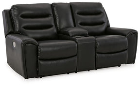 Warlin Power Reclining Loveseat with Console - Half Price Furniture