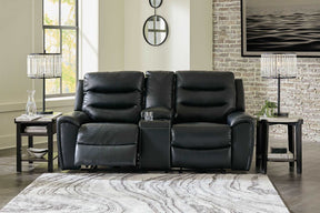 Warlin Power Reclining Loveseat with Console - Half Price Furniture