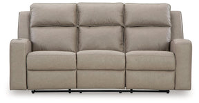 Lavenhorne Reclining Sofa with Drop Down Table - Half Price Furniture