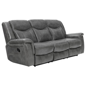 Conrad Upholstered Motion Sofa Cool Grey Half Price Furniture