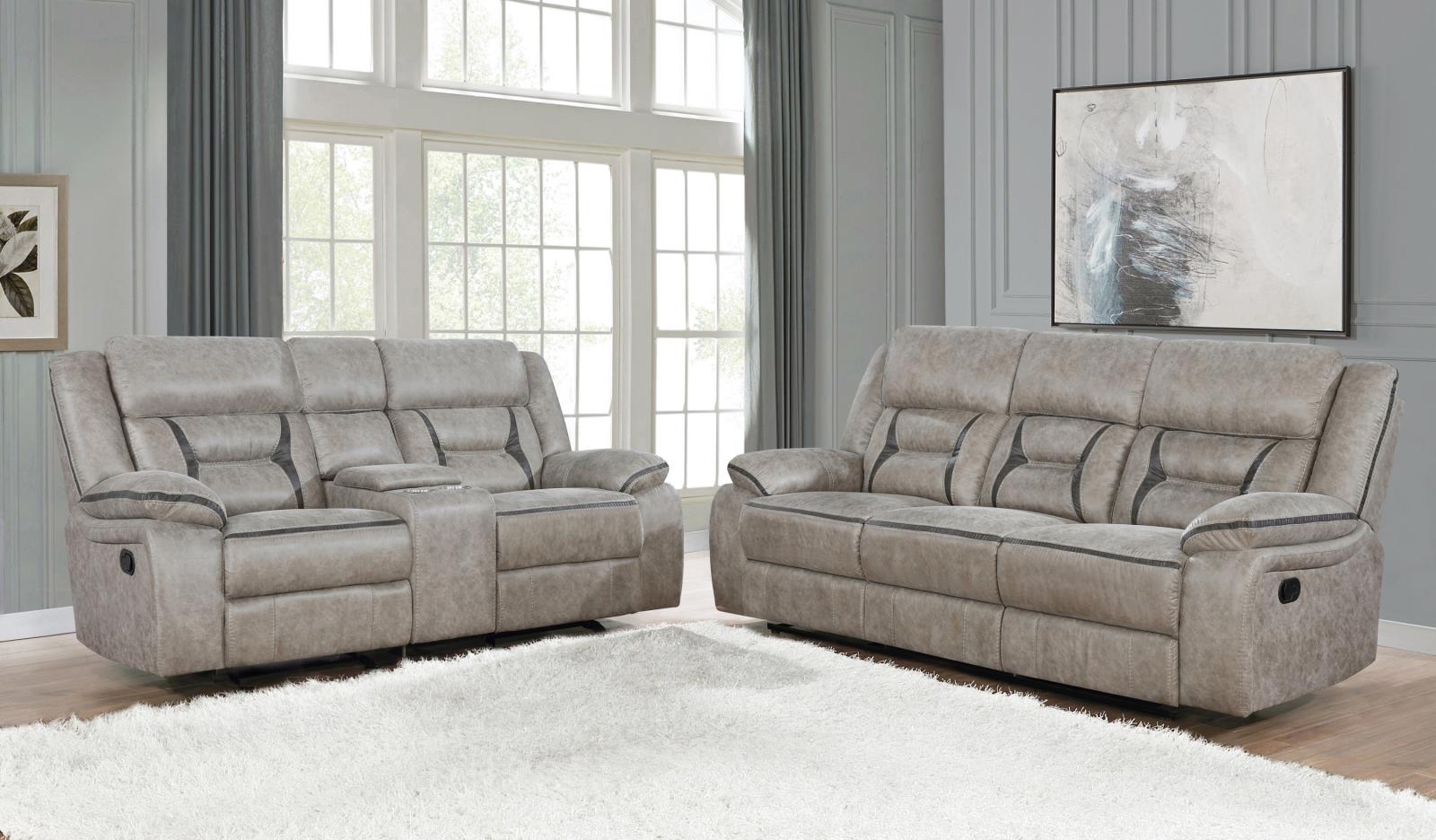 Greer 2-Piece Upholstered Tufted Living Room Set Half Price Furniture