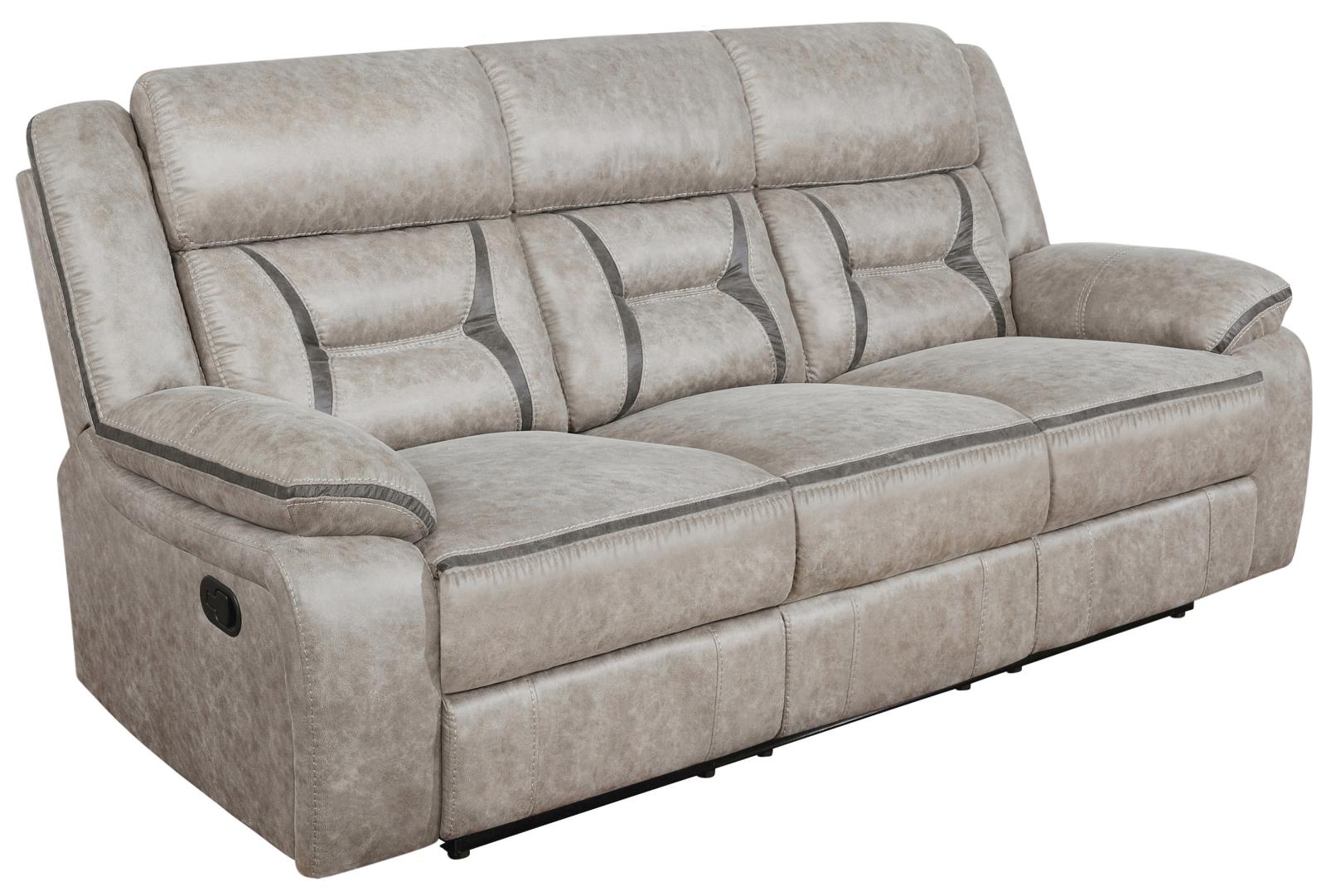 Greer Upholstered Tufted Back Motion Sofa Half Price Furniture