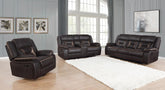 Greer 3-Piece Upholstered Tufted Living Room Set Half Price Furniture