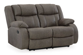 First Base Reclining Loveseat - Half Price Furniture