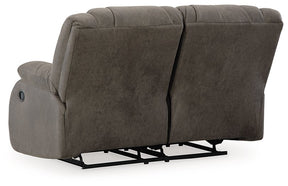 First Base Reclining Loveseat - Half Price Furniture