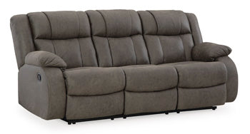 First Base Reclining Sofa - Half Price Furniture