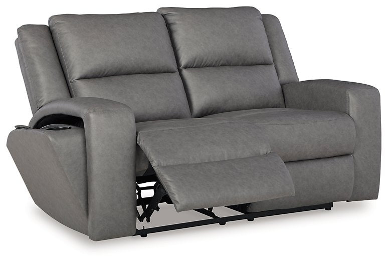 Brixworth Reclining Loveseat - Loveseat - Half Price Furniture